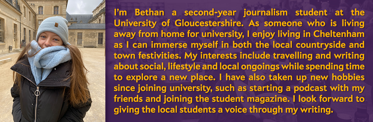 A university of Gloucestershire student